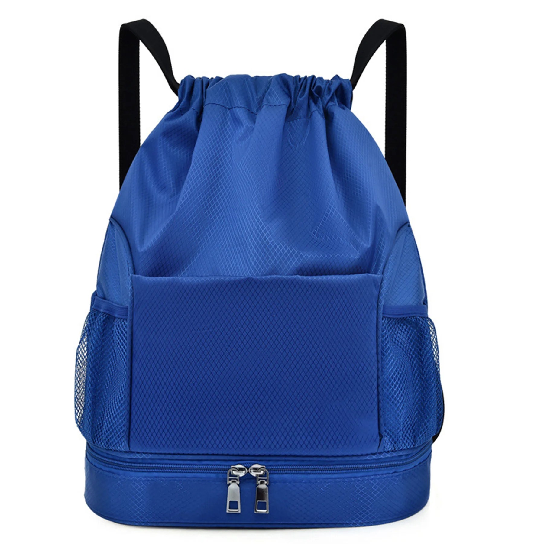 12.2X6.7X15.75 Inch Oxford Fabric Drawstring Backpack 2