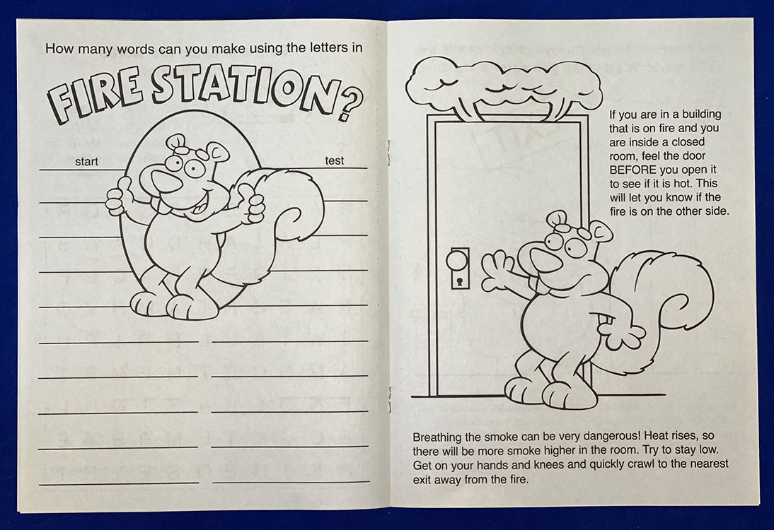 COLORING BOOK - A Trip to the Fire Station Coloring & Activity Book 5