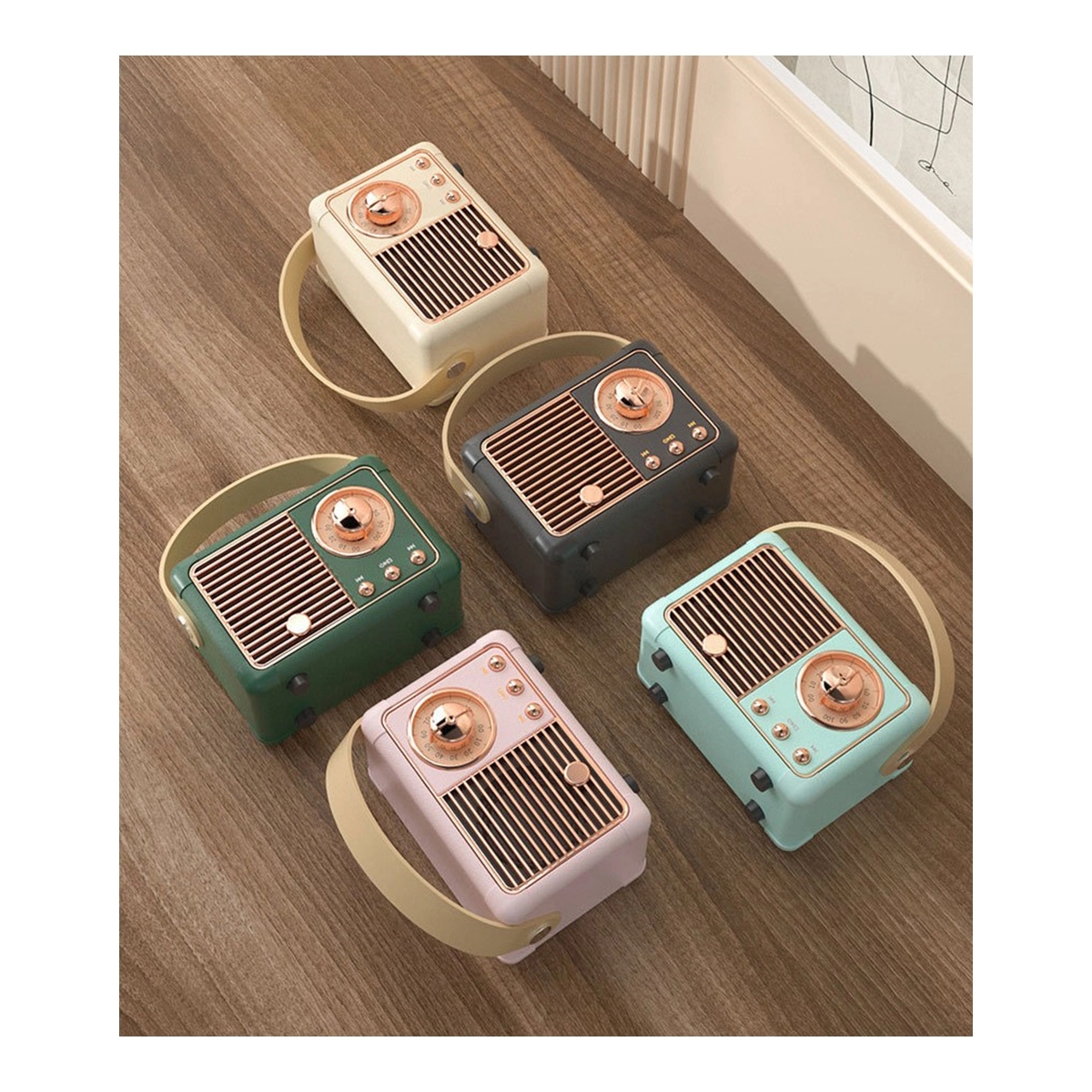 Retro Mini Portable Wireless Bluetooth Speaker 6