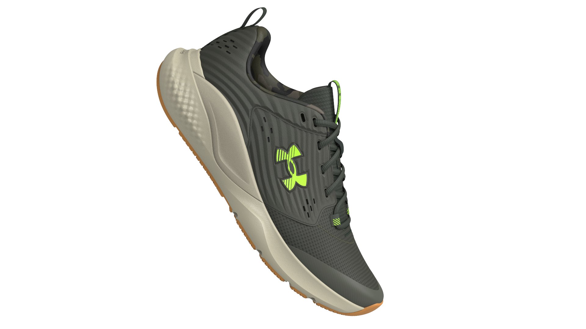 UA Commit 4 Camo Men's Training Shoes 2