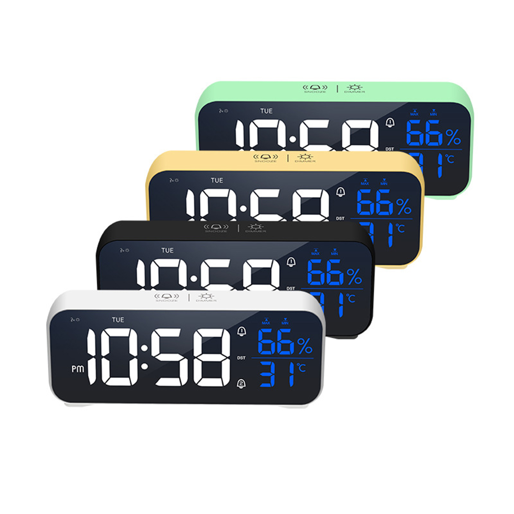 Wireless Bluetooth Speaker With Clock 2