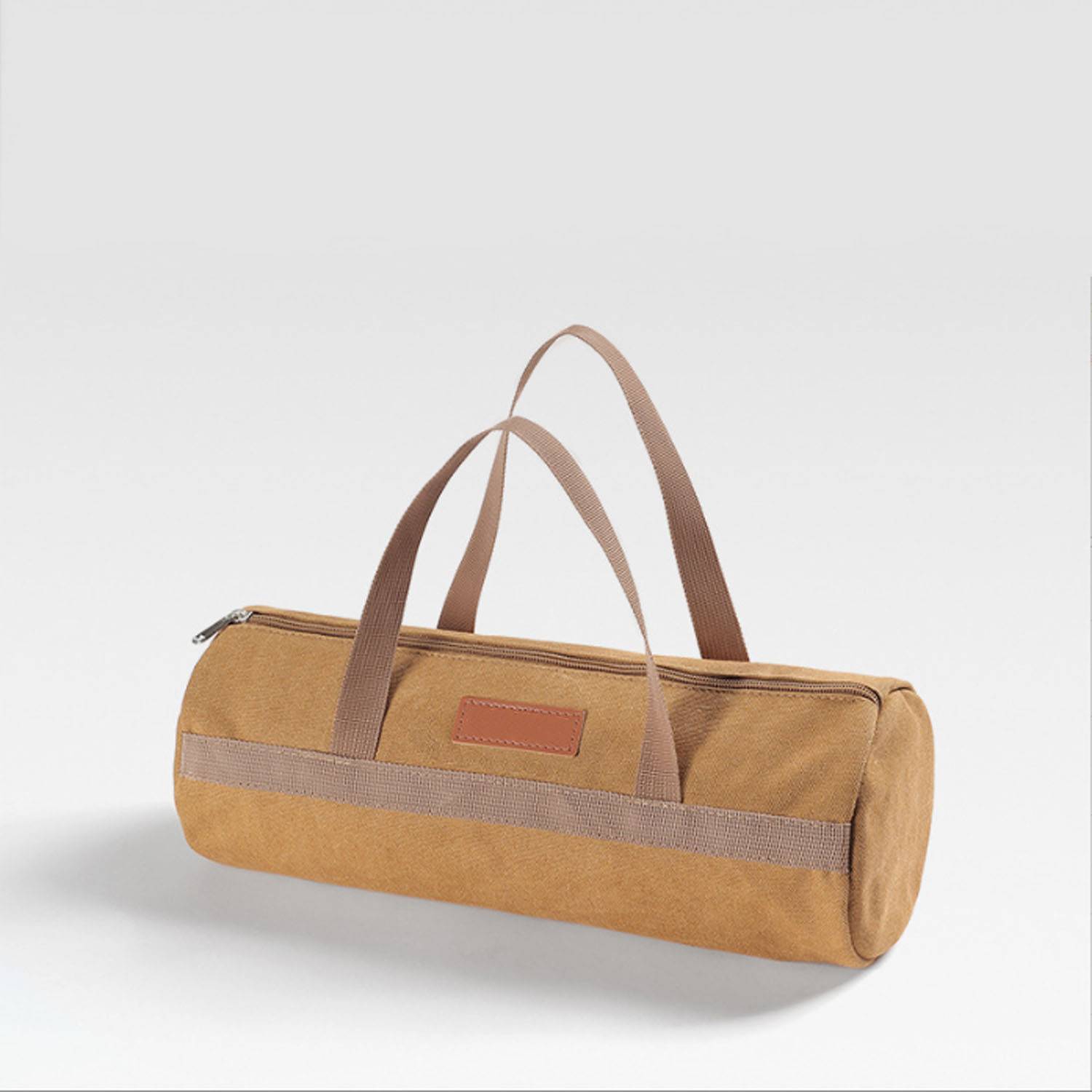 Outdoor canvas Camping Accessory Storage Cylinder Bag 2