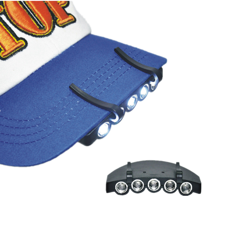 5 LED Clip-on Hat Cap Light 1
