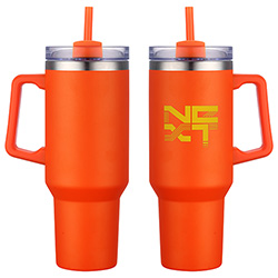 Genoa 40 oz Vacuum Insulated Travel Mug with Straw 73
