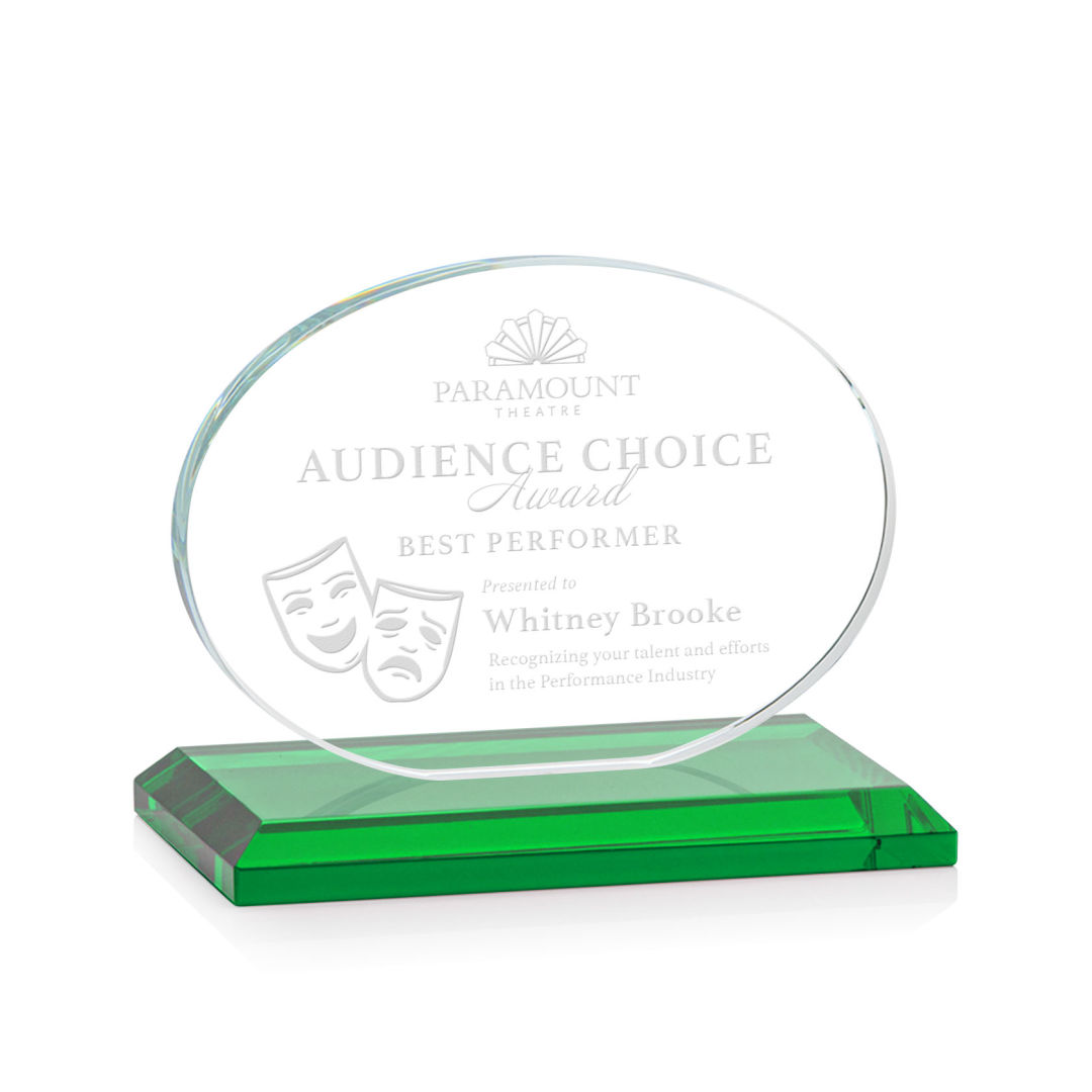 Austin Award (Horiz) - Green 9