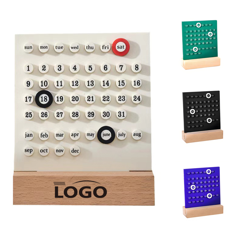 Perpetual Desk Calendar DIY 1