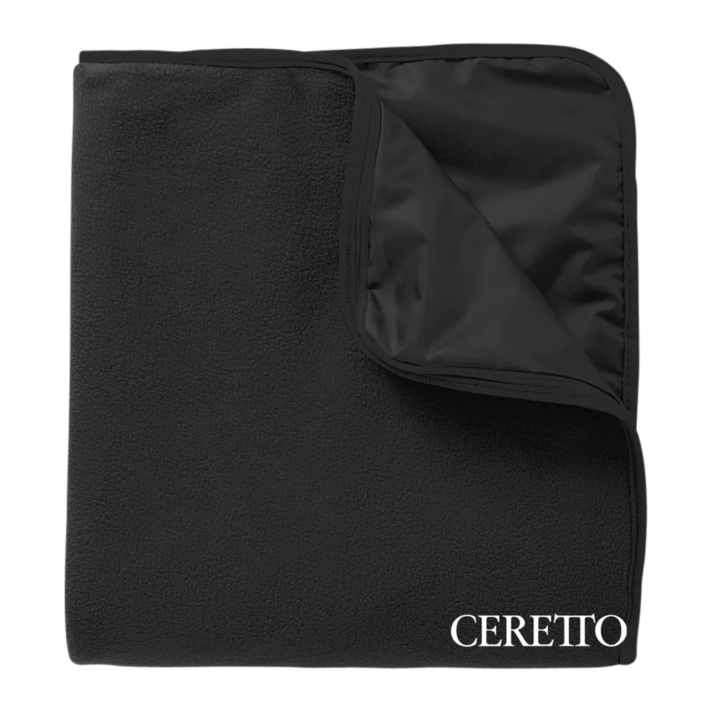 Port Authority Fleece & Poly Travel Blanket 7