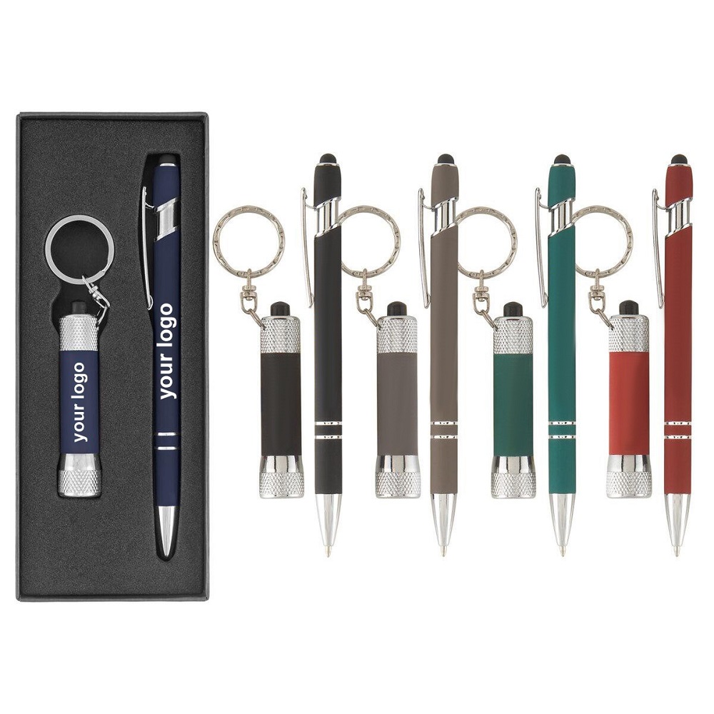Ellipse Softy ballpoint pen and Chroma Softy LED flashlight 3