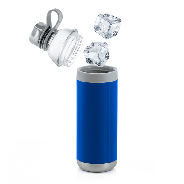 Dual Opening Stainless Steel Water Bottle - 20 Oz., custom water bottle with logo imprint 34