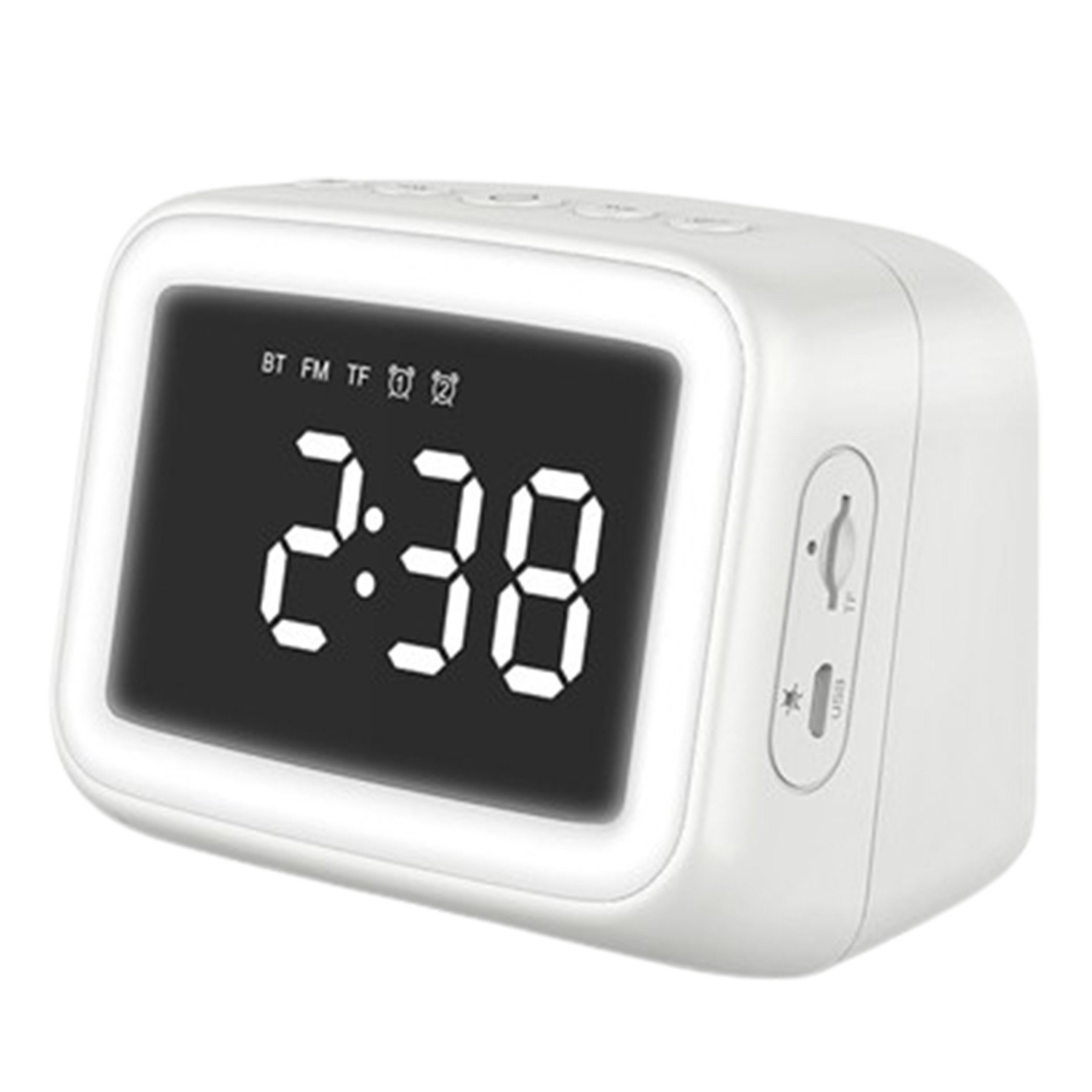 Usb Led Multifunction Alarm Clock 5