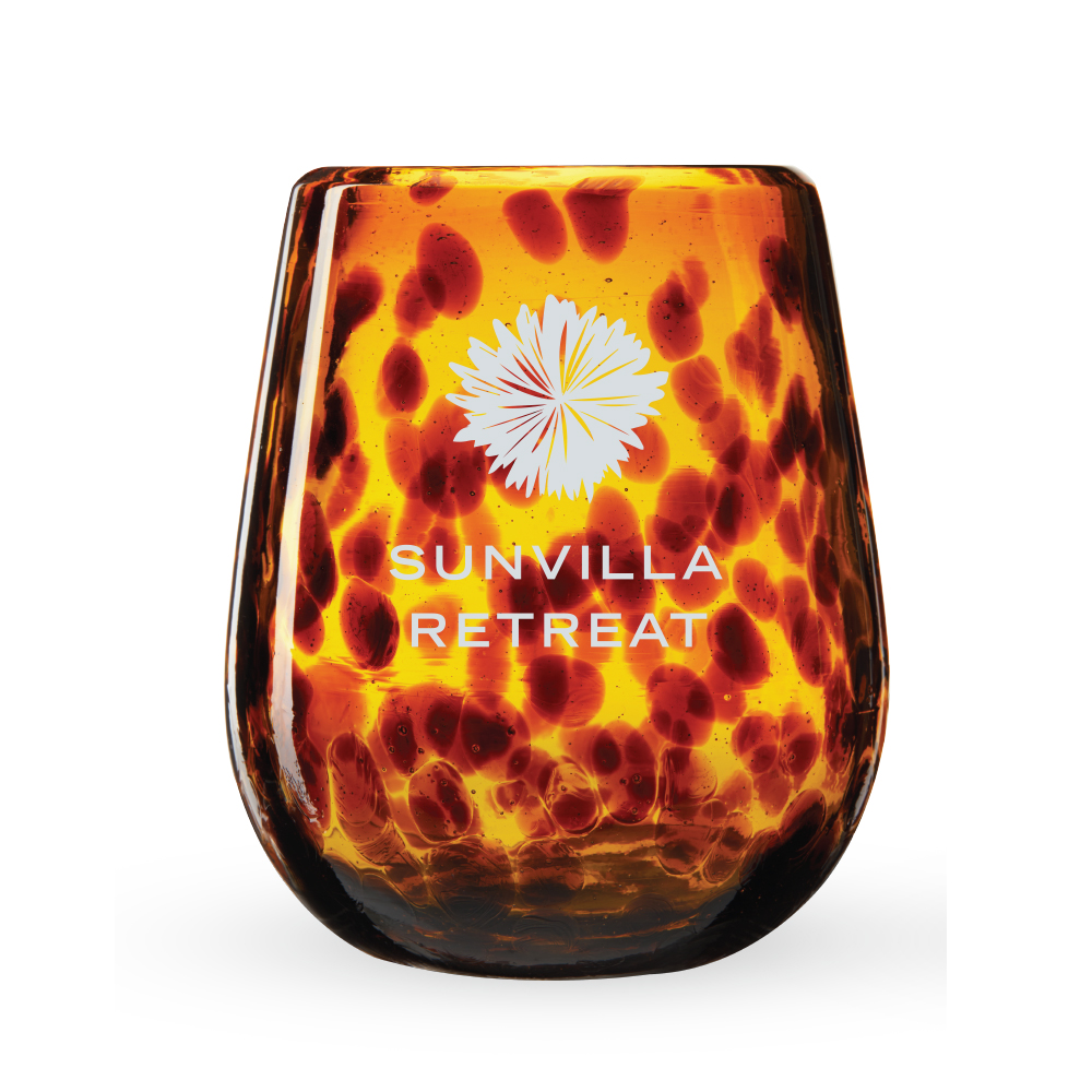Twine Living® Tortuga Stemless Recycled Wine Glass