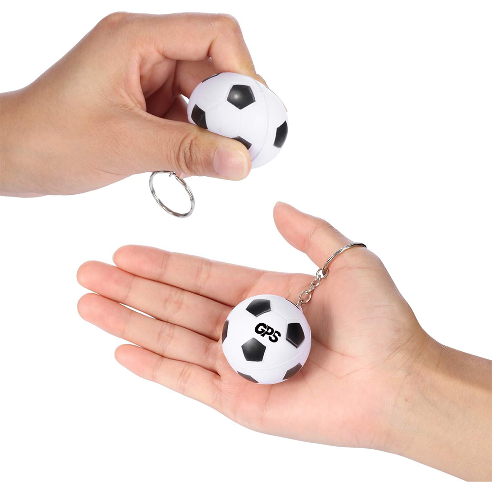 Ball Pu Foam Keychain Pendant 2