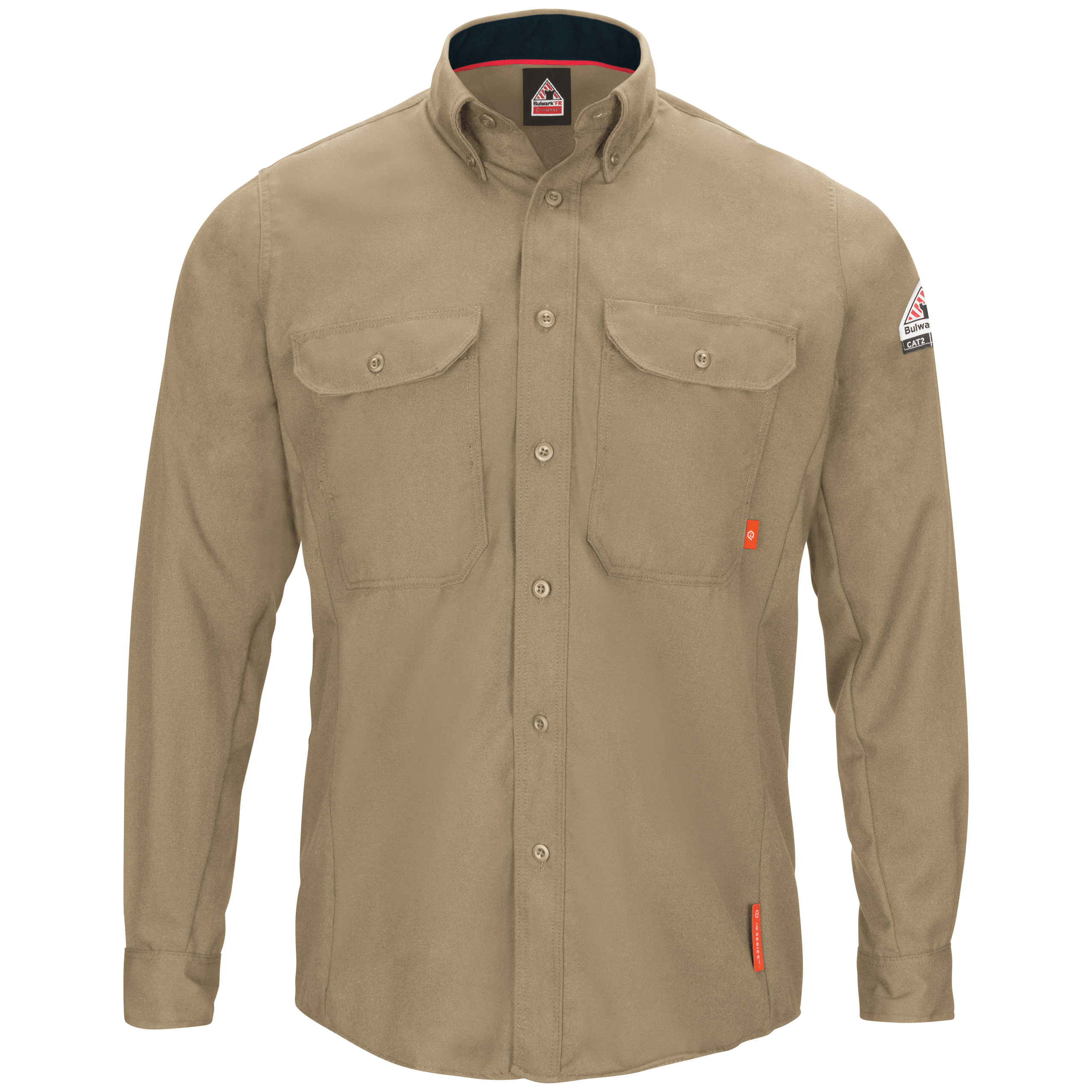 Bulwark® Men's iQ Series® Comfort Woven Long Sleeve Lightweight Shirt 2