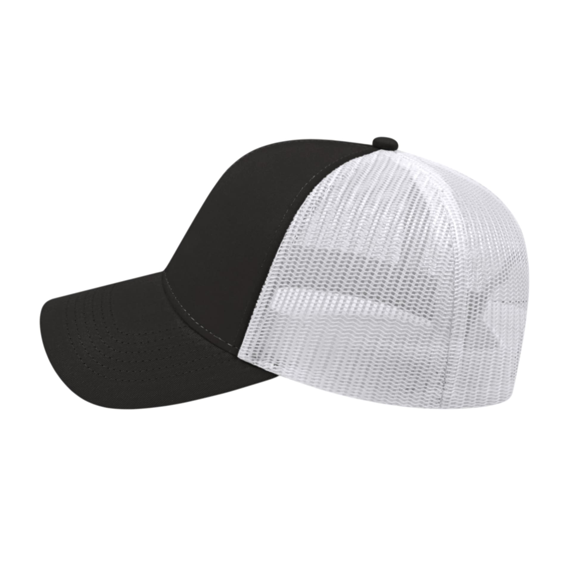 Cap America Two-Tone Trucker Mesh Back Cap 219