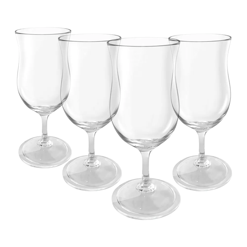 14oz. Acrylic Tulip Hurricane Glass 4