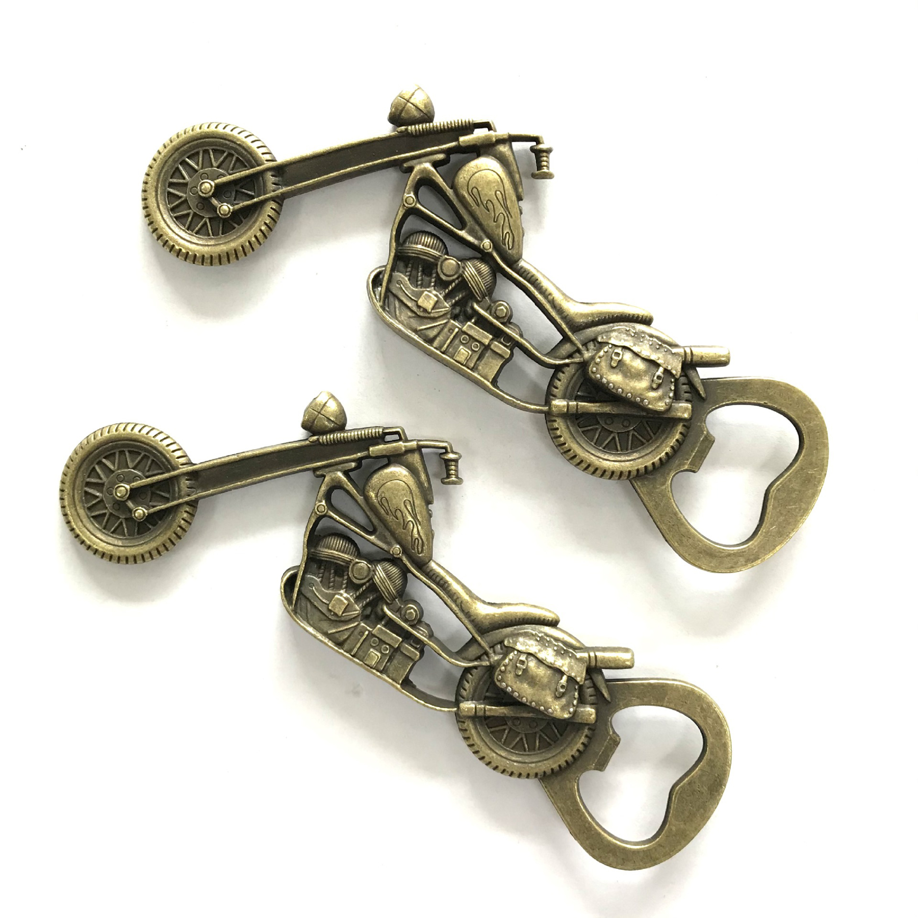 Motorcycle Shape Metal Bottle Opener 2