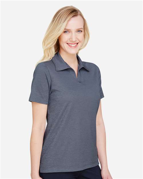 Women's CrownLux Performance® Address Melange Polo - DG22W 30