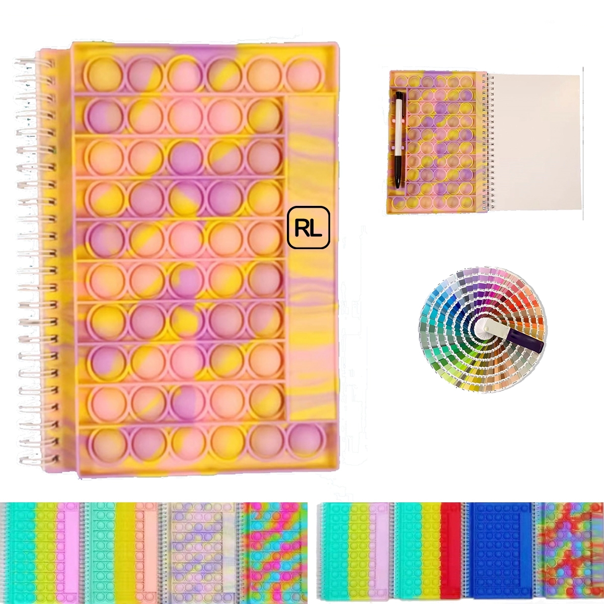 A5 Stress Reliever Fidget Notebook 2