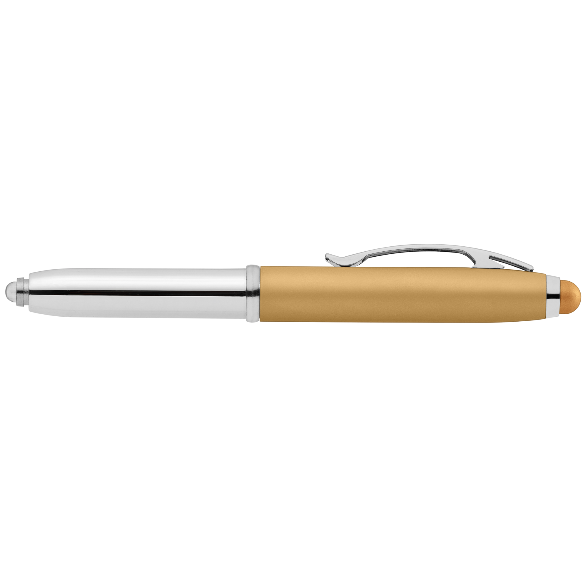 Vivano Softy Metallic Pen w/ LED Light and Stylus 6