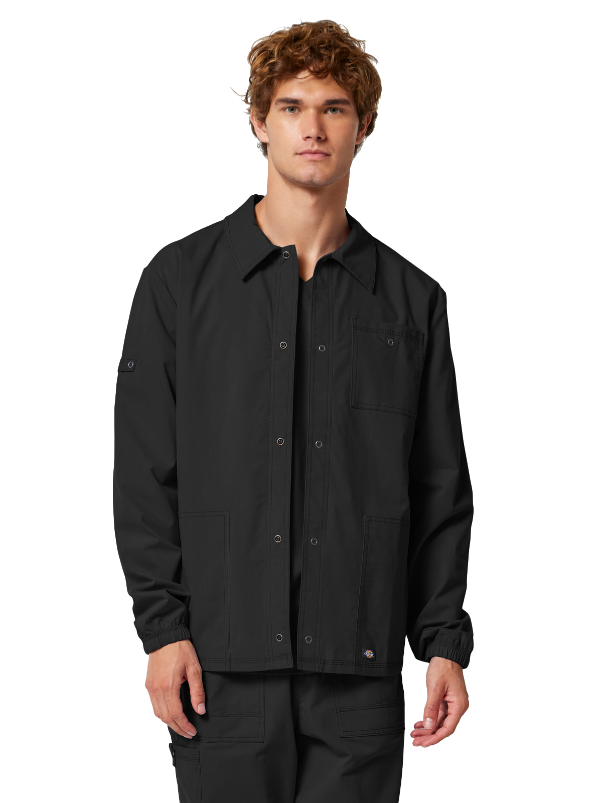 Dickies Medical - Forge - Men's 3-Pocket Snap Front Jacket 2