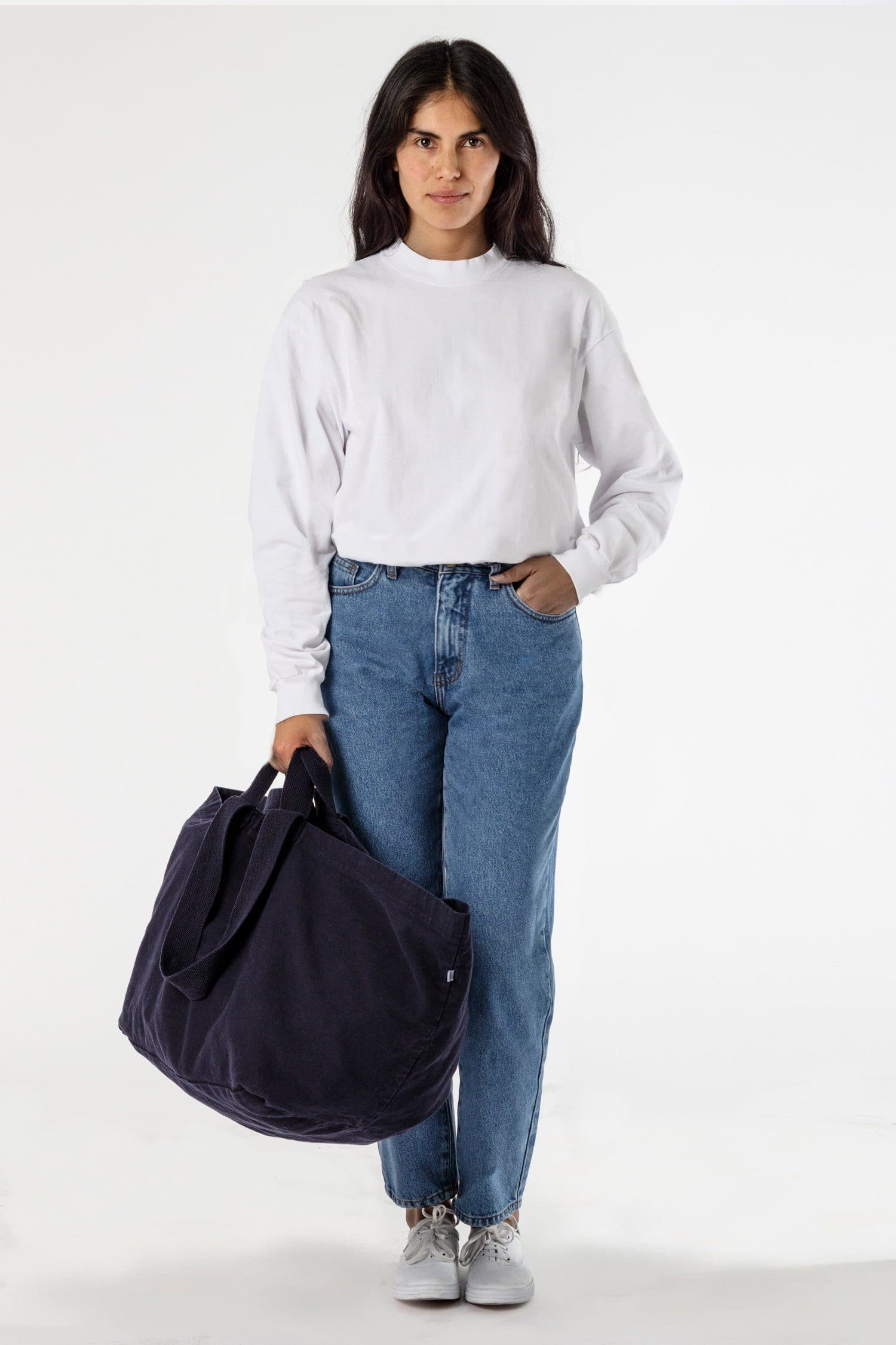 OVERSIZE BULL DENIM BAG 5
