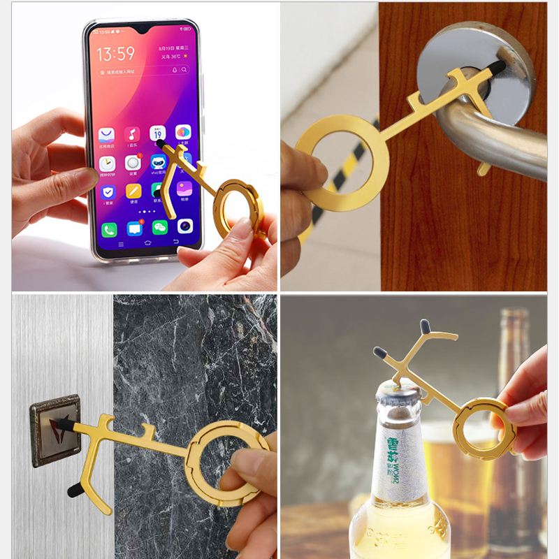 Multifunctional Touch-screen Door Opener w/Keychain 3
