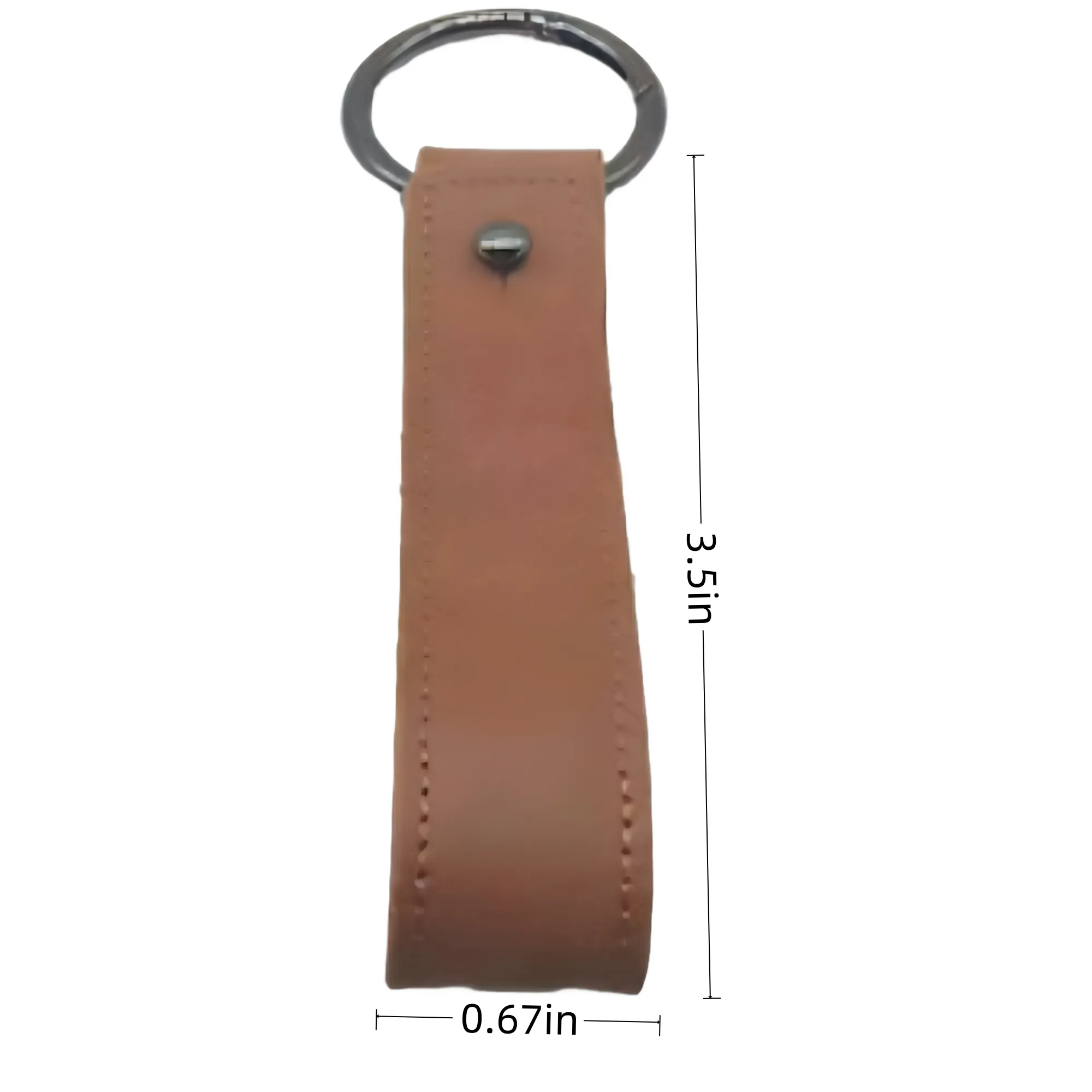 Leather keychain 2