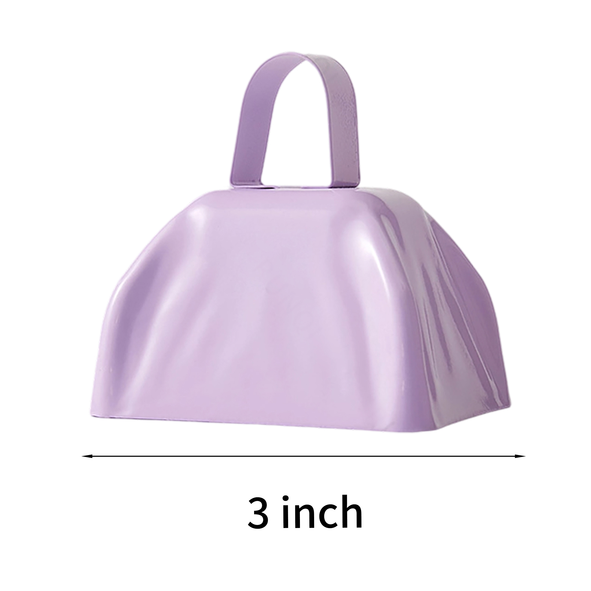 Metal Cowbell Noise Maker 3" With Pad Print Decoration 8