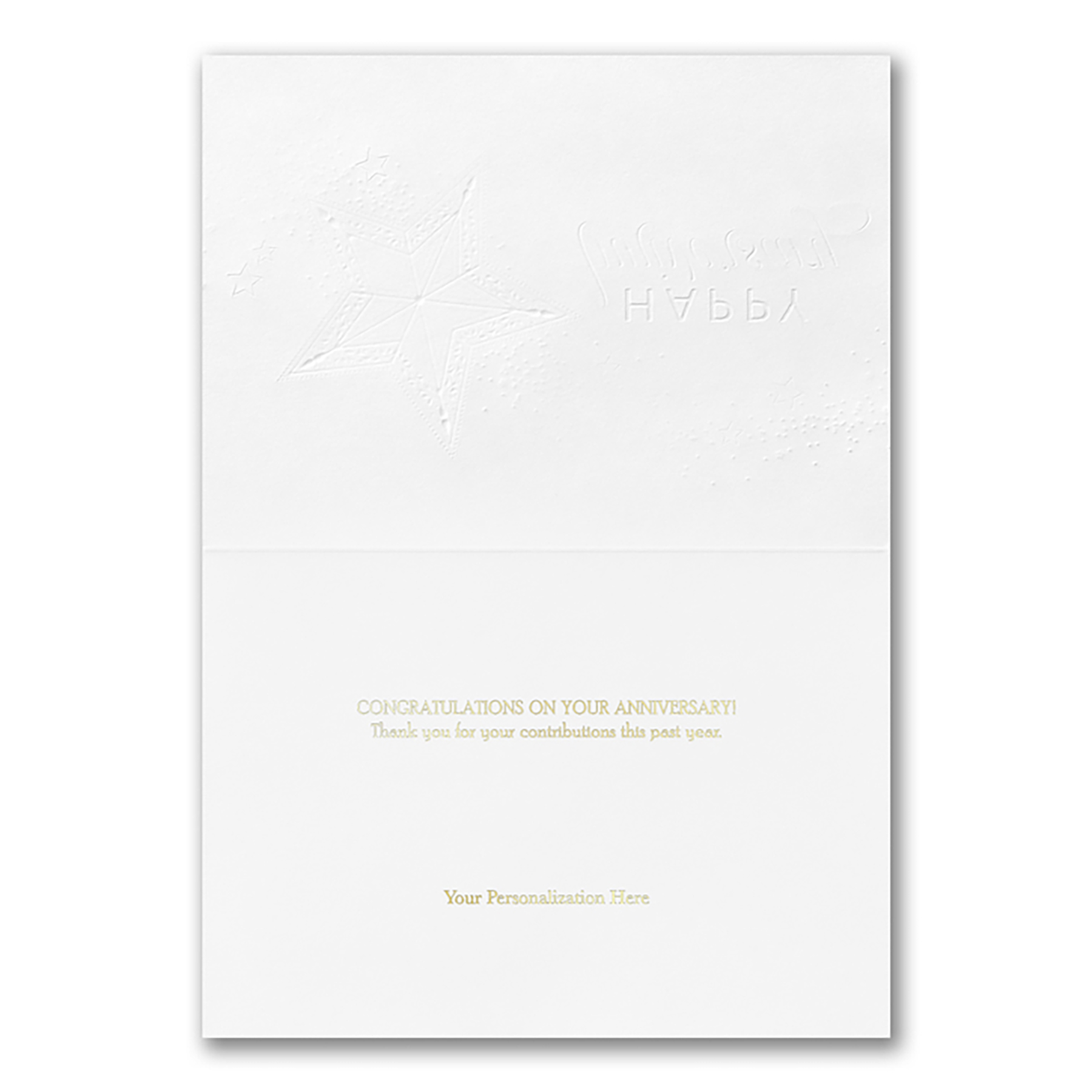 Star Celebration Anniversary Card 2