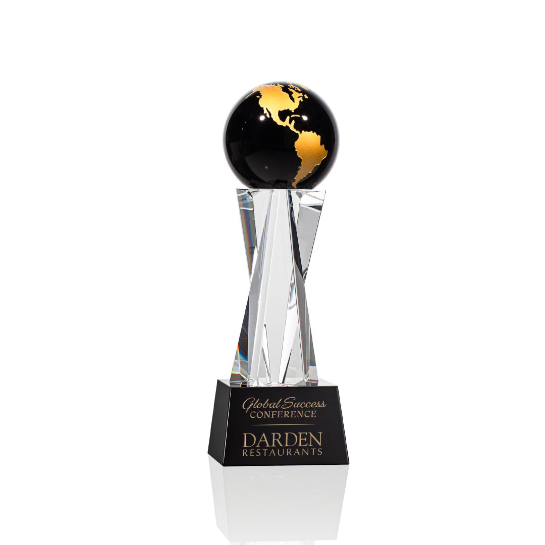 Havant Globe Award - Black/Gold 4