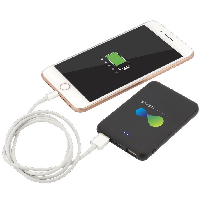 UL Certified Dual Port HD Power Bank – 5000 mAh 8