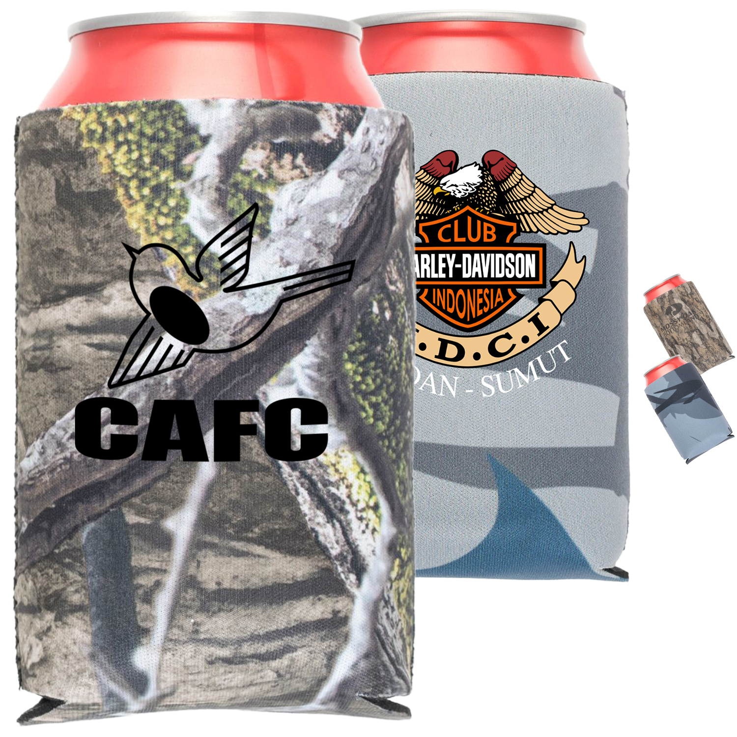 12 Oz. Neoprene collapsible camo can Cooler 5