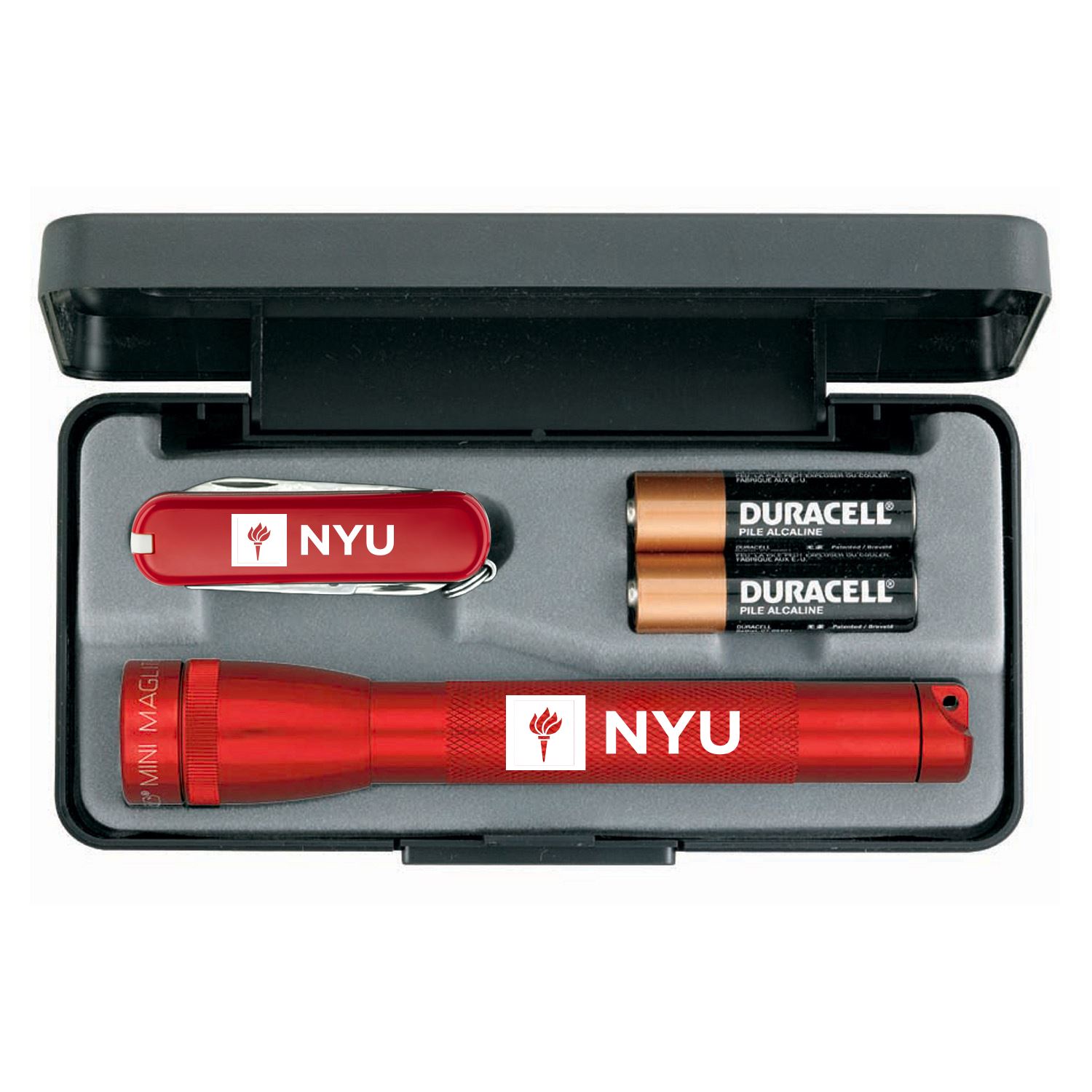 Mini Maglite® With Victorinox® Classic Swiss Army Knife 24