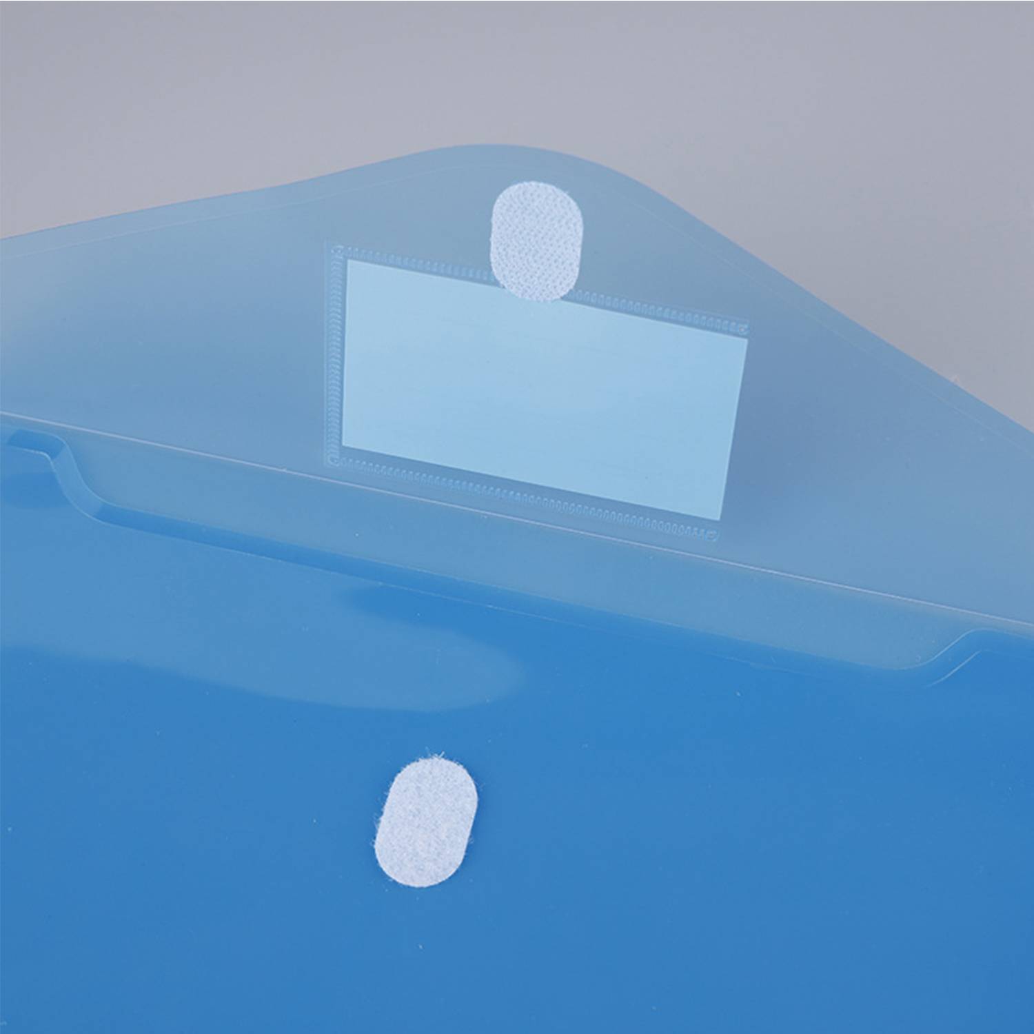 A4 Plastic File Folder w/ Label Pocket 3