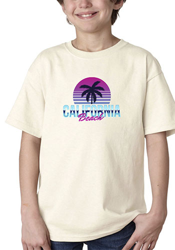 6.1 oz 100% Cotton Preshrunk 89