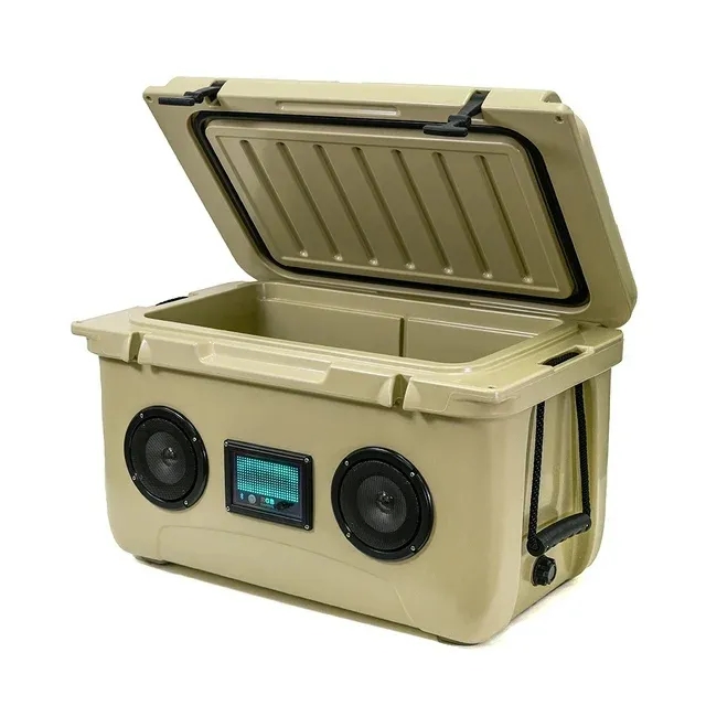 37 Quart Hard Cooler Box with Built-In Bluetooth Speakers 11