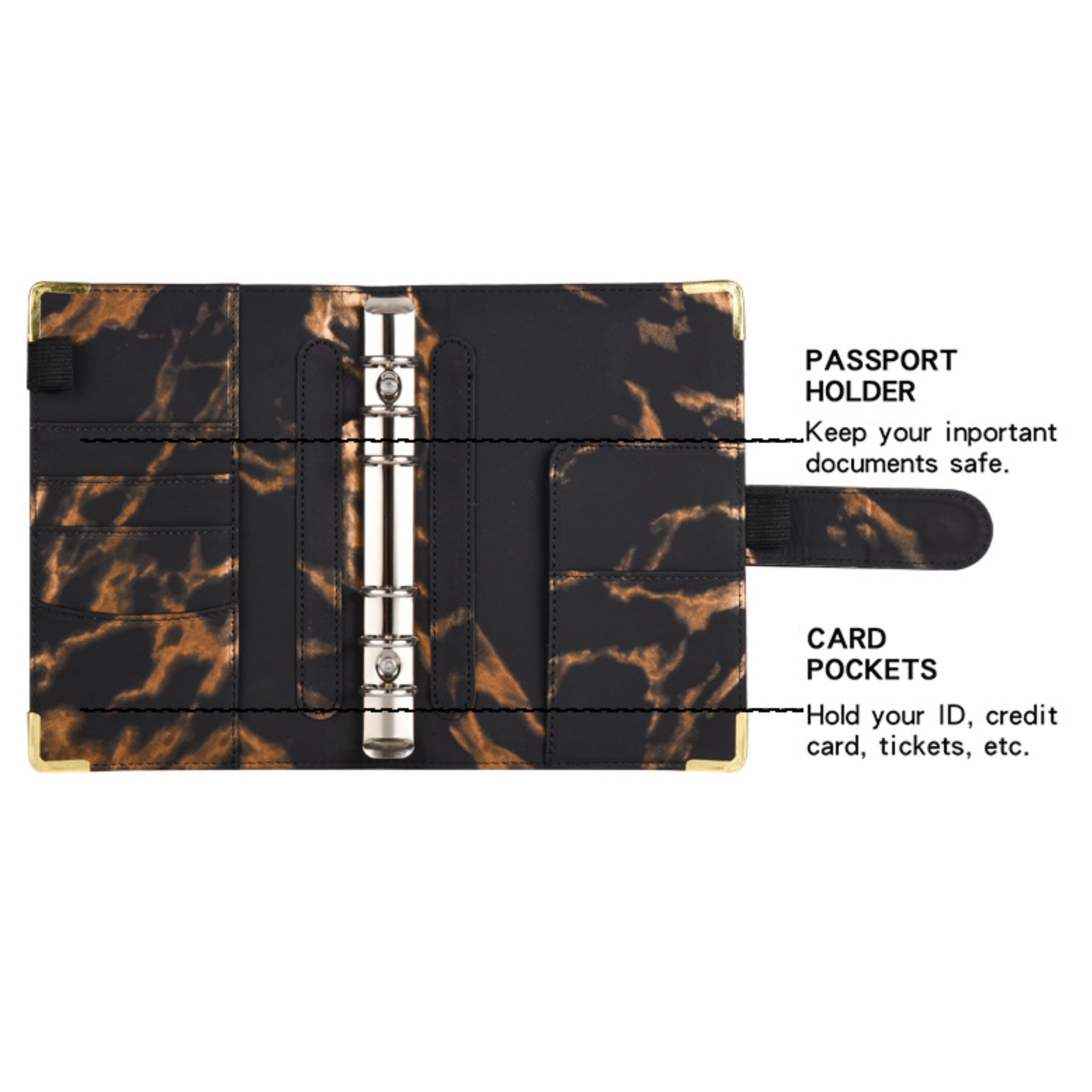 Budget Binder with Zipper Envelope (direct import) 3