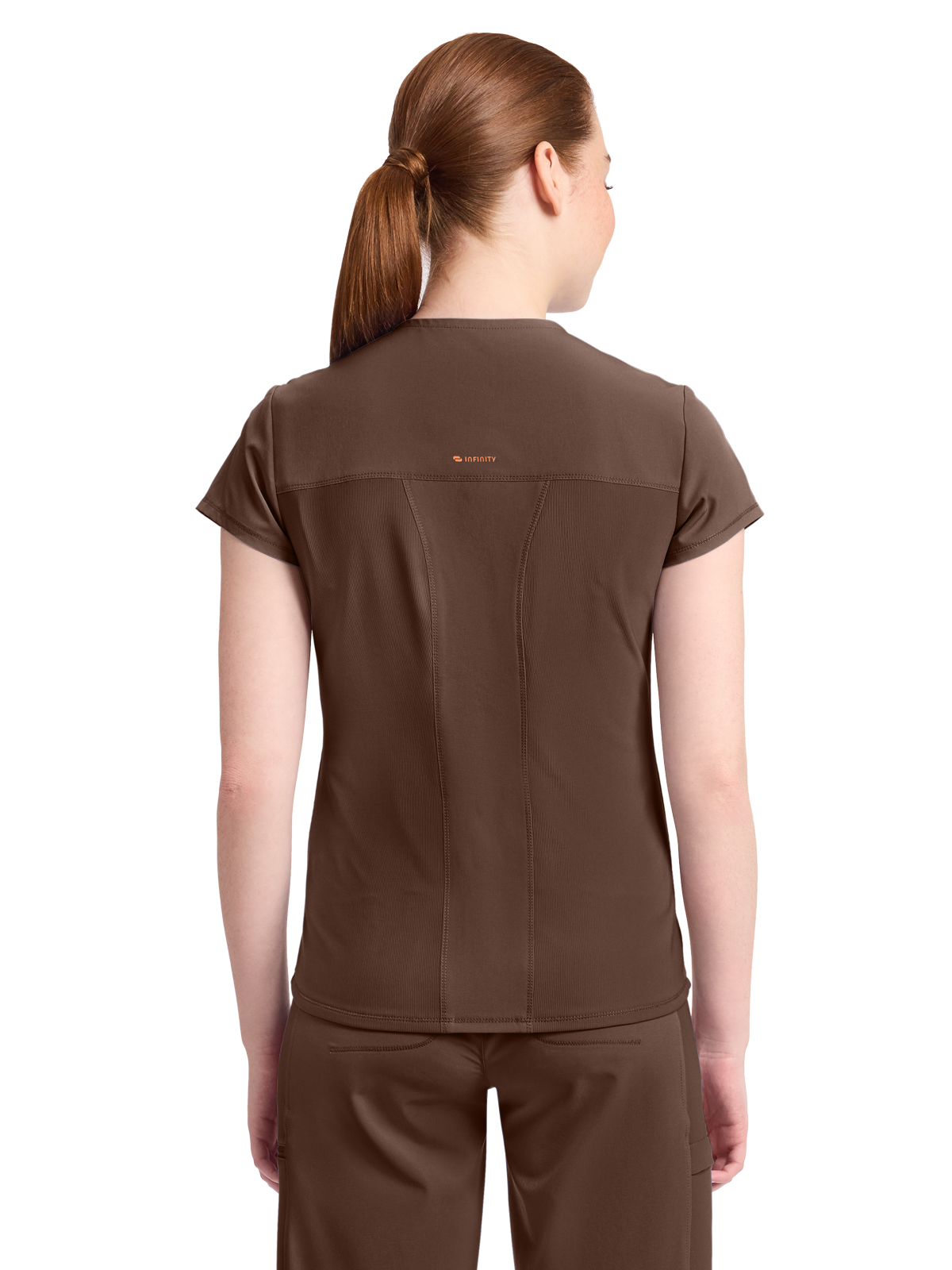Infinity GNR8 - Women's 2-Pocket Mock-Wrap V-Neck Top 20