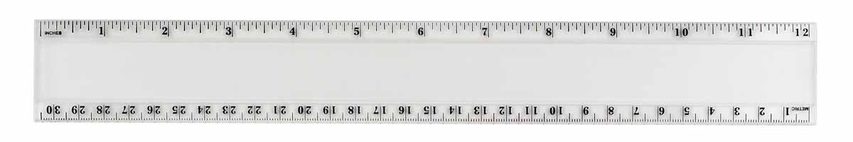 Pro-Scale 12" Plastic Ruler 6