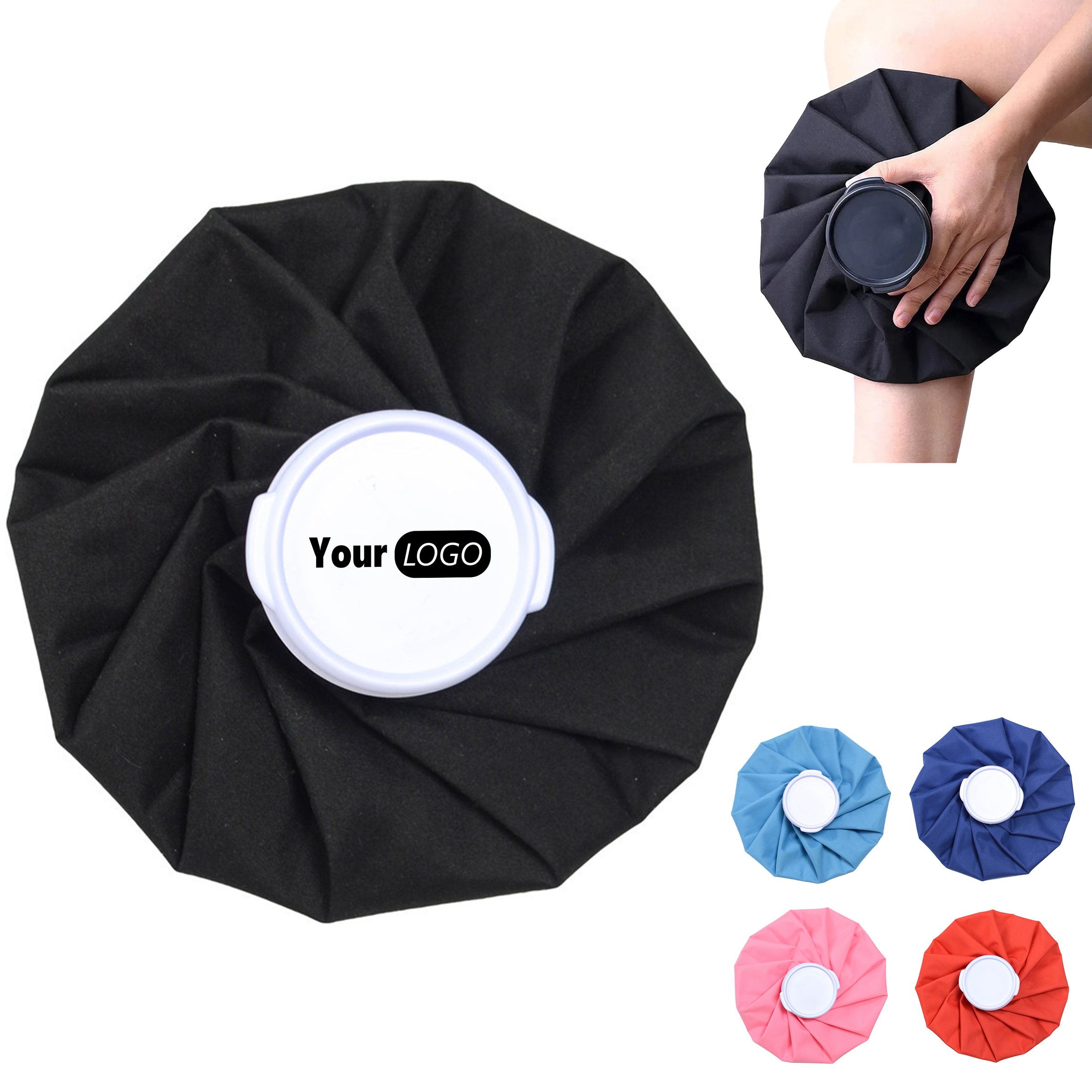 Polyester Minimally Designed Water Refillable Ice Therapy Pack 1