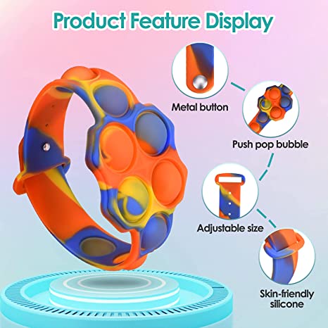 Anti-rodent Pioneer Movement Decompression Bracelet / Adjustable Buckle 11