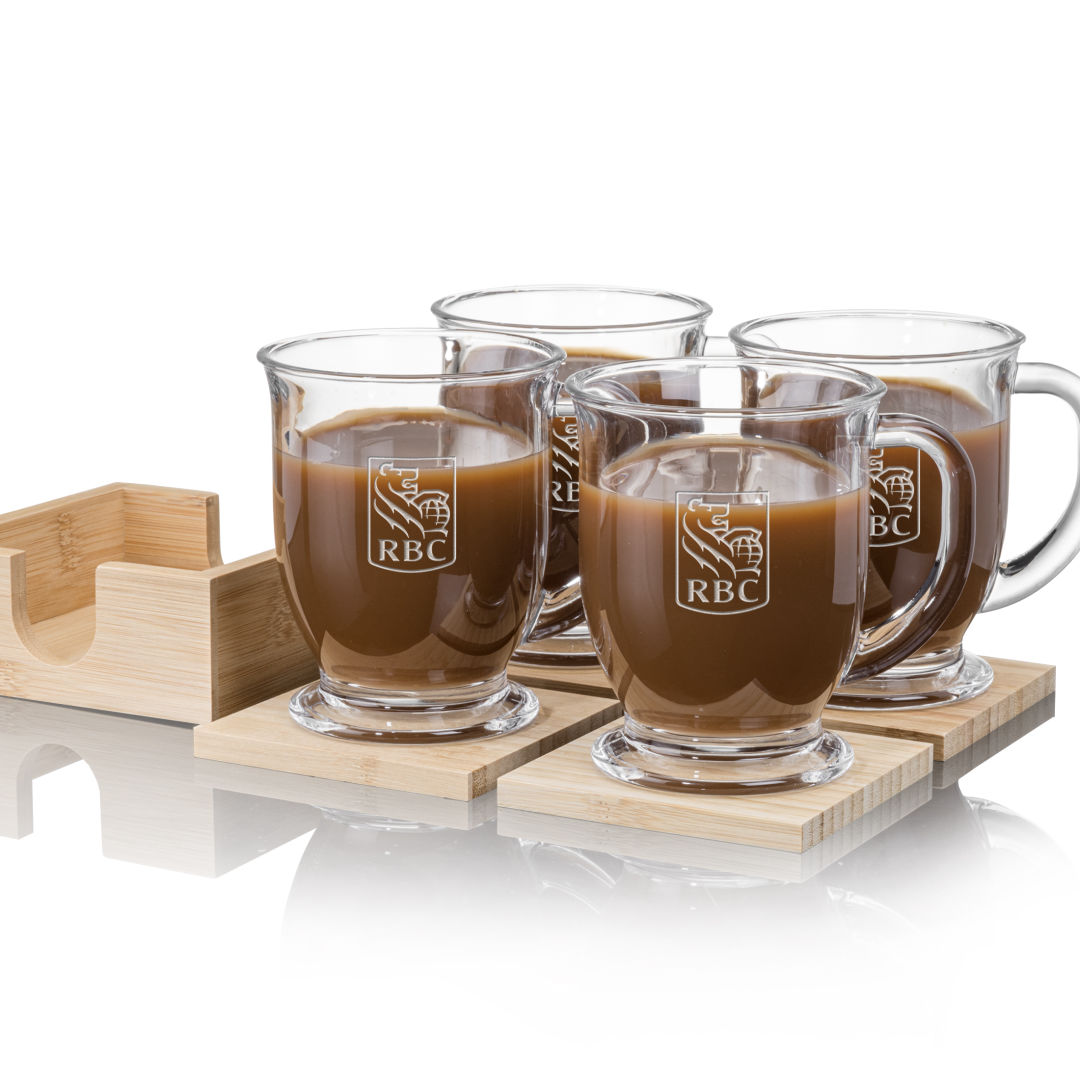 Hartford Mug & Coaster Set 4