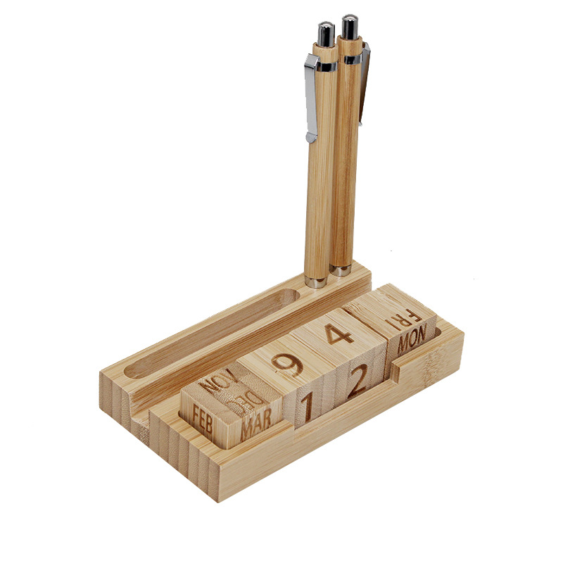 Phone and Pen Holder Desktop Calendar 1