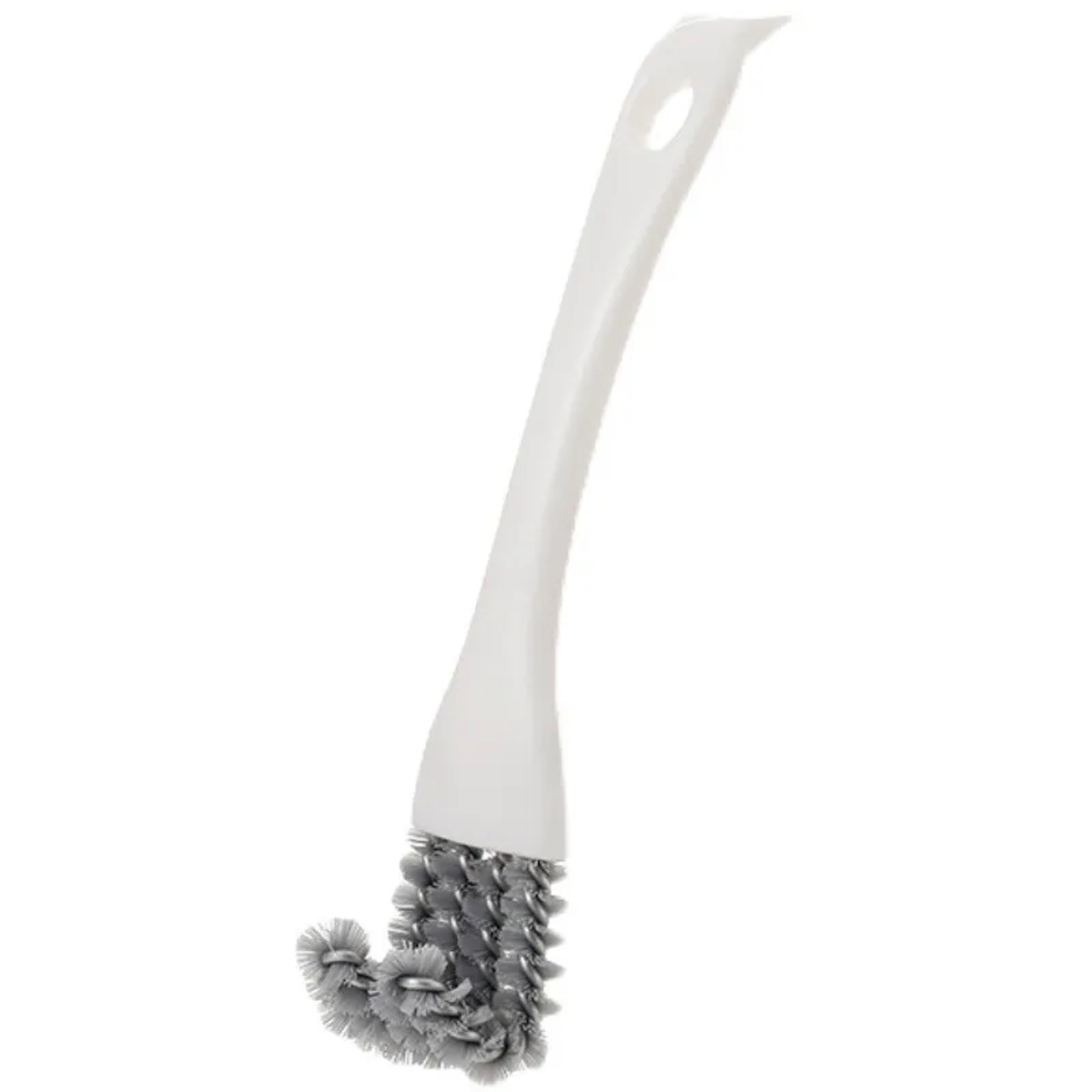 Spiral Bristle BBQ Grill Brush with Scraper Hook 4