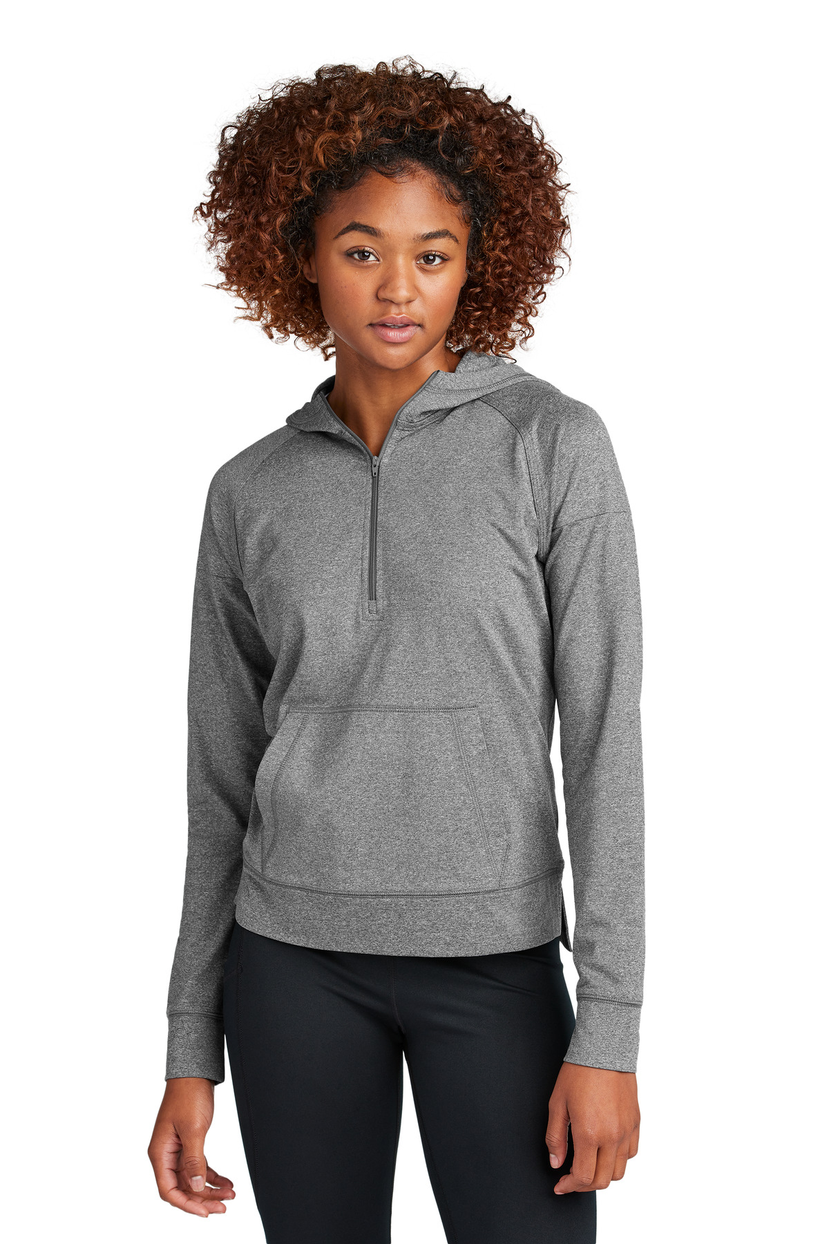 Sport-Tek Women's Sport-Wick Stretch 1/2-Zip Hoodie LST856 20