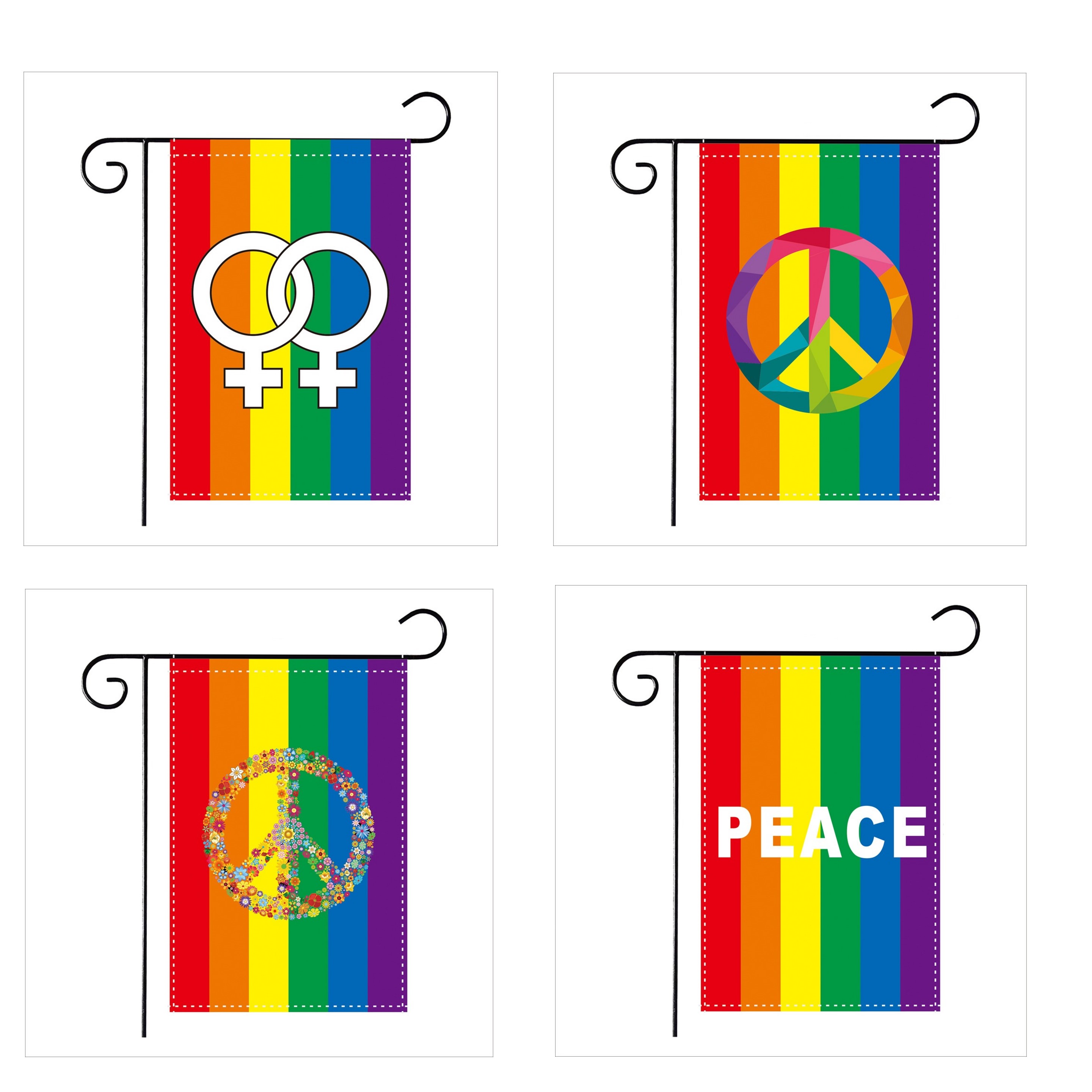 12"x18" Single Side Garden Flag (direct import) 2