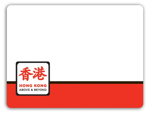 Screen Printed Poly Name Badge (3"X4") Rectangle