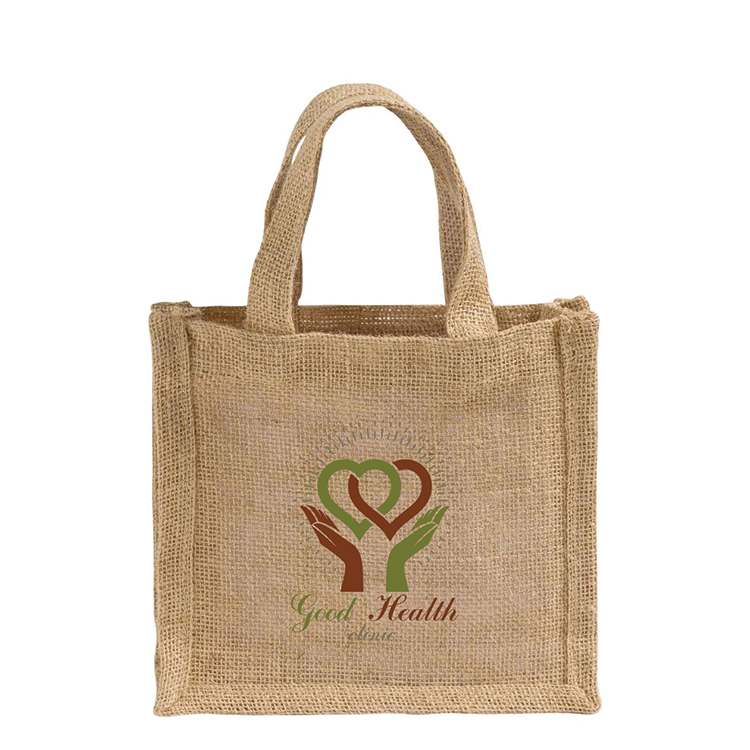 Woodside Wedding Jute Tote Bag 3