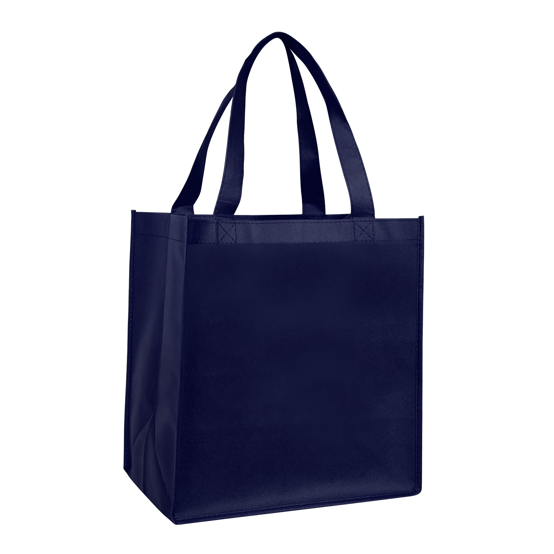 Non-woven Grocery Tote Bags 12'' x 13'' x 8'' 8