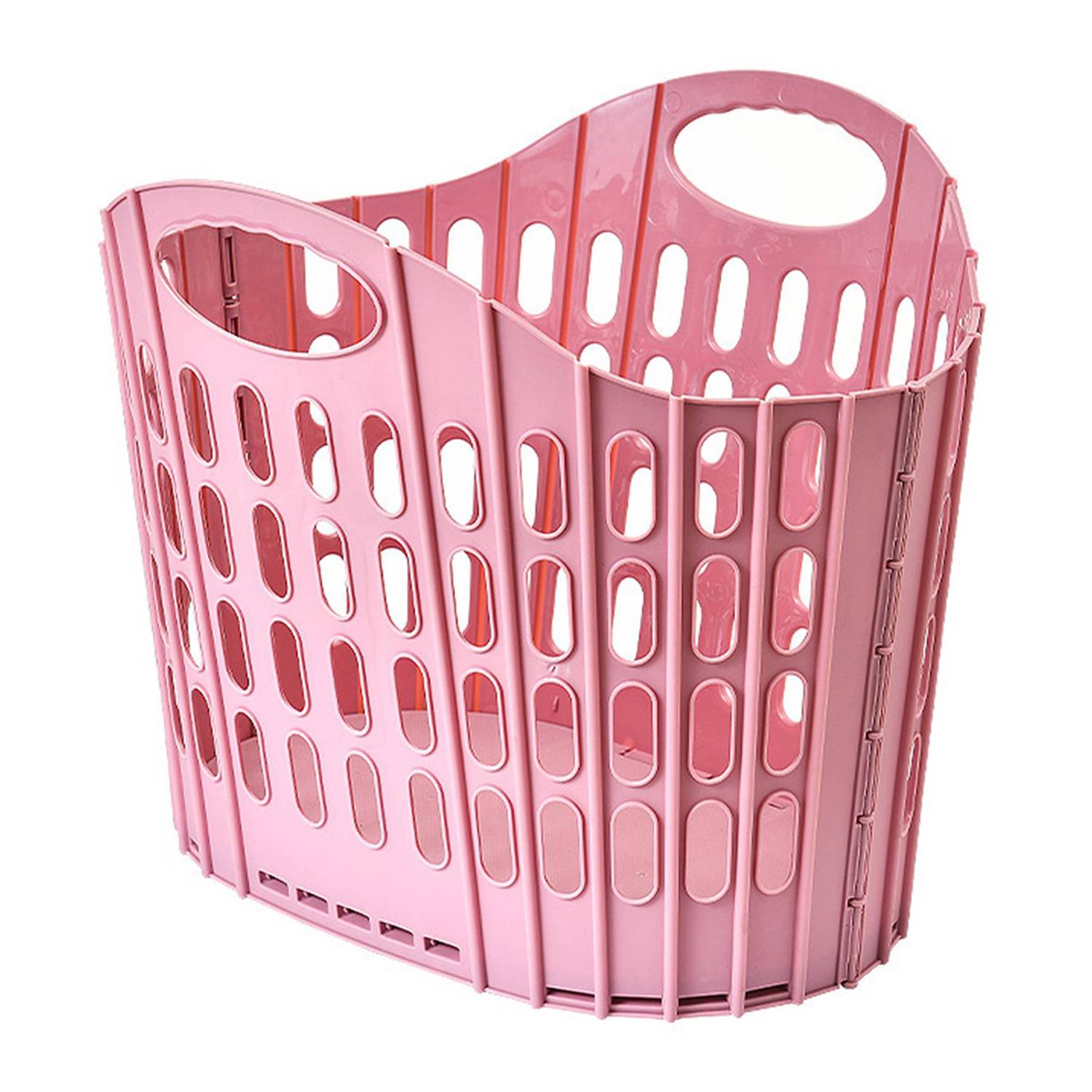 Plastic Foldable Laundry Basket 4